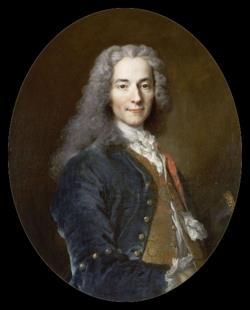 Voltaire prin personajul magului se întreba antinomic în povestea filosofică Zadig": Care