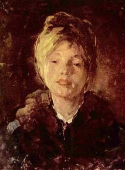 Portret de femeie Nicolae Grigorescu este primul dintre fondatorii picturii române moderne.