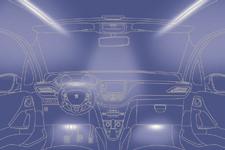 Vizibilitate Iluminat interior de ambianta Aprinderea unei lumini difuze in habitaclu creşte vizibilitatea în vehicul în caz de luminozitate