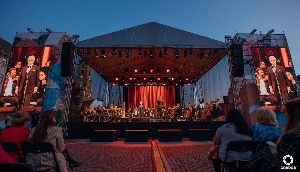 16. Concert Jose Carreras, (organizatori) Data: 6 septembrie José Carreras a concertat în Piața Unirii din Oradea în 6