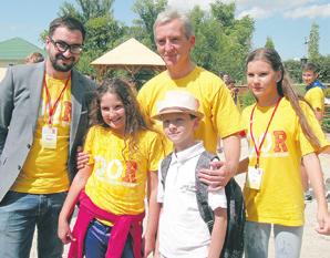 Pe lângă copiii din diasporă, la tabără au participat și câțiva copii din Republica Moldova.