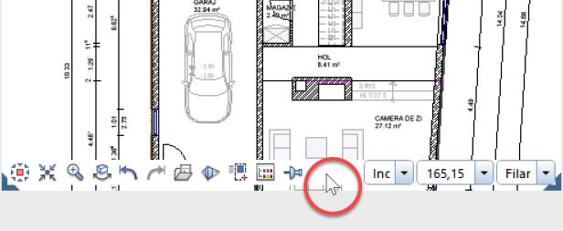 Instalare, Notiuni de baza Interfata utilizator Allplan 79 Bara de functii a fereastrei de lucru Sfat: Puteti afisa bara de functii si permanent.