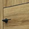 fagure de stabilizare sau placă PAL perforat consolidată în interior cu element de ramă din placaj într-o ramă din lemn de rășinoase încleiat.