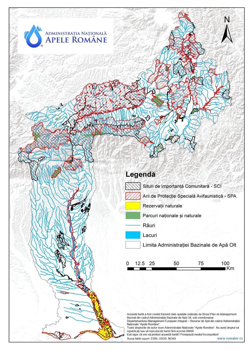 apa este un factor important - ariile naturale protejate care au legătură cu apa identificate au fost grupate în 54 zone pentru protecţia habitatelor şi speciilor dependente