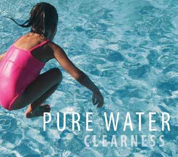 Pure water - We considers water a source of wellbeing, purity and vitality, which is why we are committed to treating water efficiently.