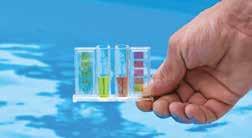 MĂSURAREA MĂSURARE, ANALIZĂ ŞI CONTROL În scopul de a controla parametrii chimico-fizice ai apei din bazin, sunt disponibile mai multe kituri de testare şi fotometre.