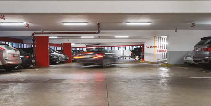 Parcări subterane 64 % Parcările sunt spaţii funcţionale unde este foarte important ca oamenii să-și găsească mașina rapid și în siguranţă.