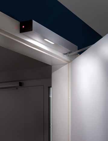 Iluminare LED integrată Numai la Hörmann Funcţiile de iluminare ale PortaMatic se pot adapta foarte simplu şi în mod repetat la exigenţele dumneavoastră.