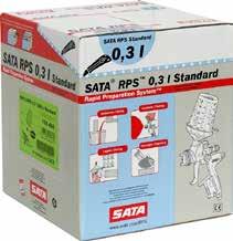 SATA RPS înlesnește munca vopsitorului, consolidează semnificativ productivitatea vopsitoriei auto și reduce decisiv