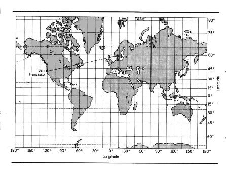 Problema 10 Comparatie intre nordul geografic si cel magnetic. a) Faceti pe o hartie milimetrica o schita a careului si a cladirilor din jur.