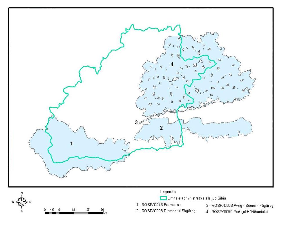 ecologice europene Natura 2 în România, modificată şi completată de H.G. 971/211-12 SCI-uri (Situri de Importanţă Comunitară) prin Ord.