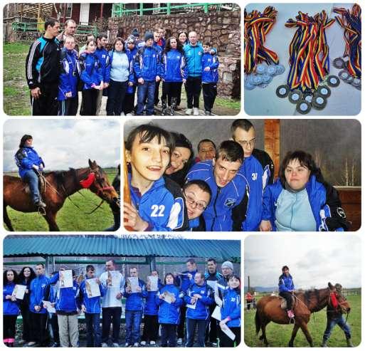 Campioni la Special Olympics consilier educativ Emanuela Avram Elevii de la Lacrima au participat, în scurta vacanță din aprilie, la competiţiile sportive organizate de Special Olympics în Munţii