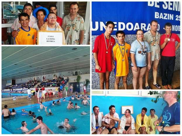 În luna mai, cinci elevi şi două cadre didactice au răspuns invitaţiei de a participa la Olimpiada Naţională de Nataţie Special Olympics Hunedoara, ediţia a III-a, organizată la Bazinul de