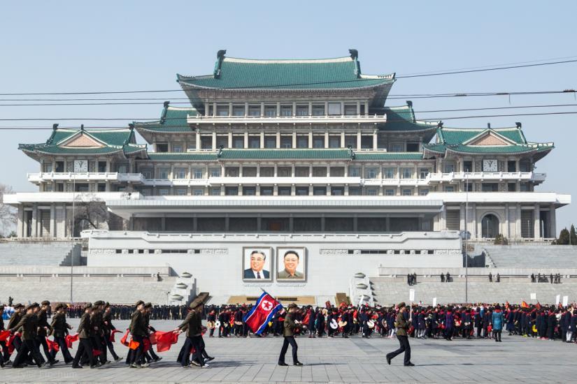 construit in anul 1982 cu ocazia celei de-a 70-a aniversari a lui Kim Ir-Sen, simbol al rezistentei fata de ocupatia japoneza care a durat din 1910 pana in 1945.