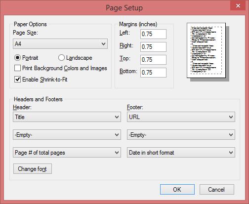 3.2. Pregătirea pentru imprimare Schimbarea orientării paginii Meniul File - Page Setup (Fişier - Iniţializare pagină) pune la dispoziţia utilizatorului câteva instrumente utile pentru pregătirea