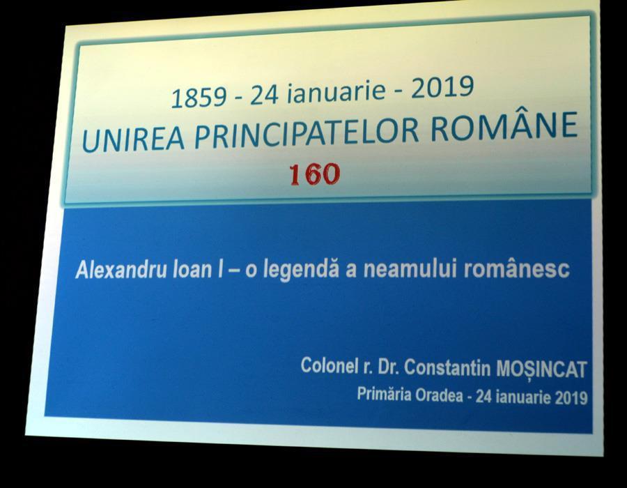 Chiar dacă nu și-a propus să vorbească și despre colonelul Alexandru Ioan Cuza, domnitorul României, a punctat despre reformele sale în învățământ și armată.