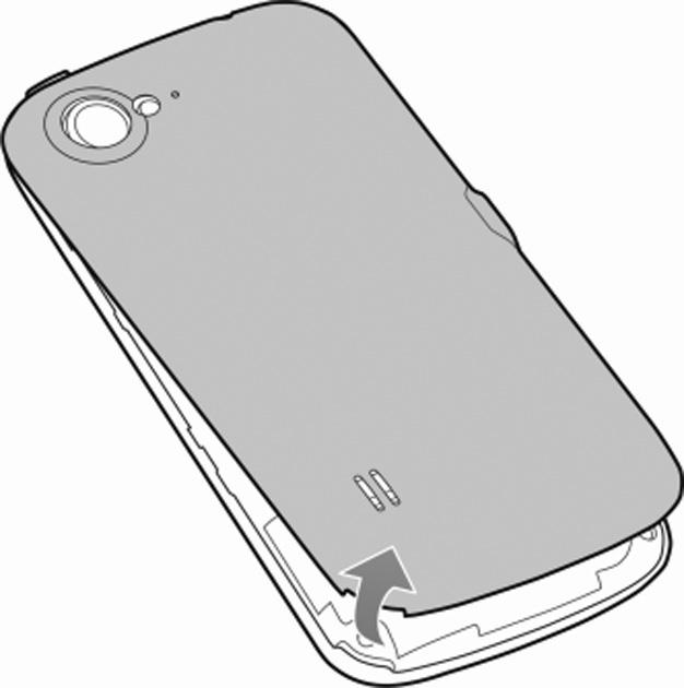 Instalarea cartelei SIM, a cardului microsd și a bateriei Opriţi telefonul înainte de a instala sau de a înlocui bateria, SIM-ul