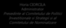 General Adjunct Catalin IANCU, MBA Director in Comitetul de Directie Horia CIORCILA