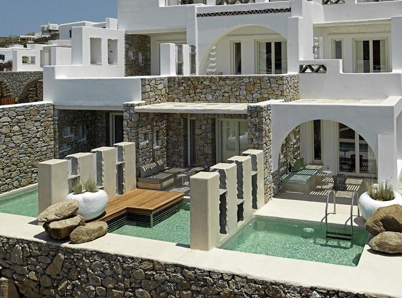 Superb 9,2 Booking.com Este un hotel nou, ce combina stilul Cicladic cu luxul, fiind situat la aprox 3 km distanta de centrul orasului Mykonos.