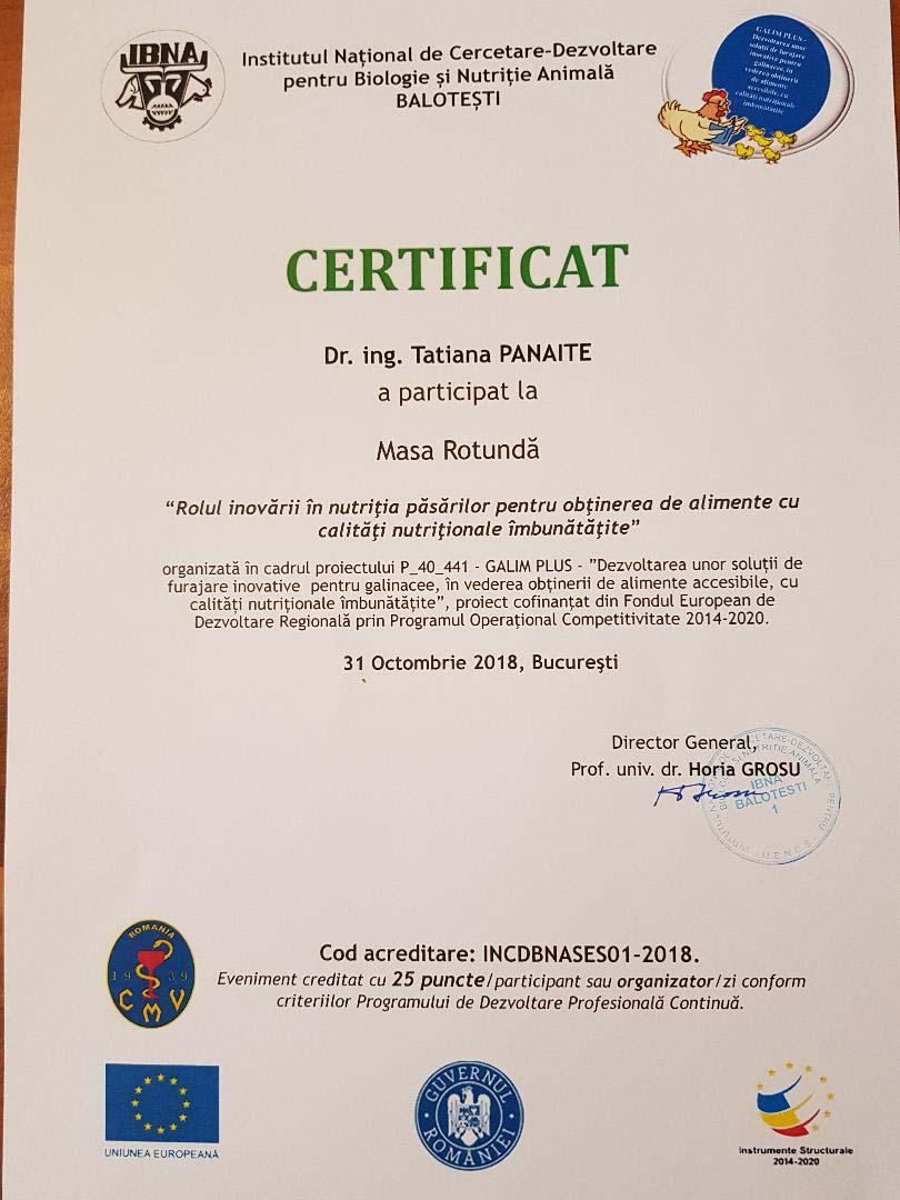 Prof. univ. dr. Lavinia ŞTEF, USAMVB Timisoara, Facultatea de Zootehnie si Biotehnologii, Romania Dr.