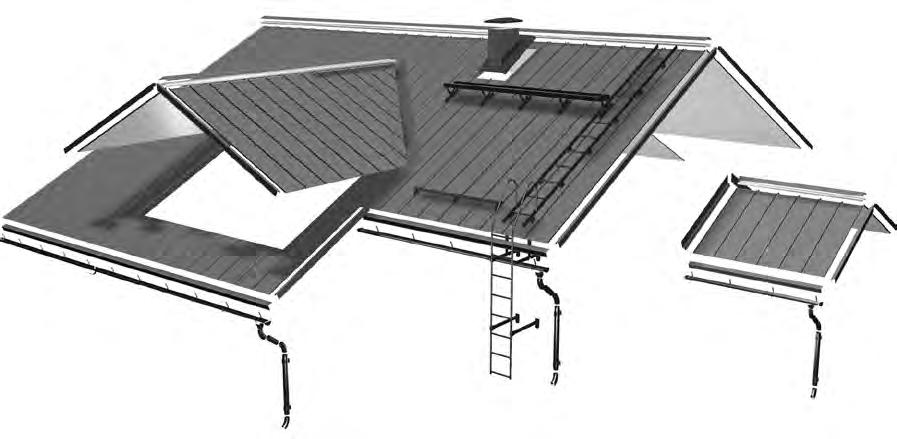 ACOPERIŞUL RUUKKI TE PROTEJEAZĂ O VIAŢĂ Un acoperiş complet include mai mult decât profilele de tablă pentru acoperiş.