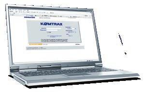 KOMTRAX Calea catre o productivitate mai mare KOMTRAX este o tehnologie de monitorizare wireless de ultima ora.