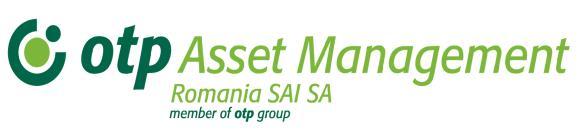 OTP ASSET MANAGEMENT ROMANIA SAI SA Fondul Deschis de Investiții OTP Euro Premium Return Raport privind activitatea Fondului Deschis de Investiții OTP Euro Premium Return la 31.12.