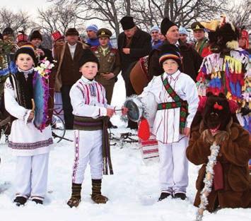 Urători 2 Precizează care dintre următoarele tradiții și obiceiuri sunt legate de Crăciun și care de Anul Nou: Sorcova, Capra, Colindul, Împodobirea
