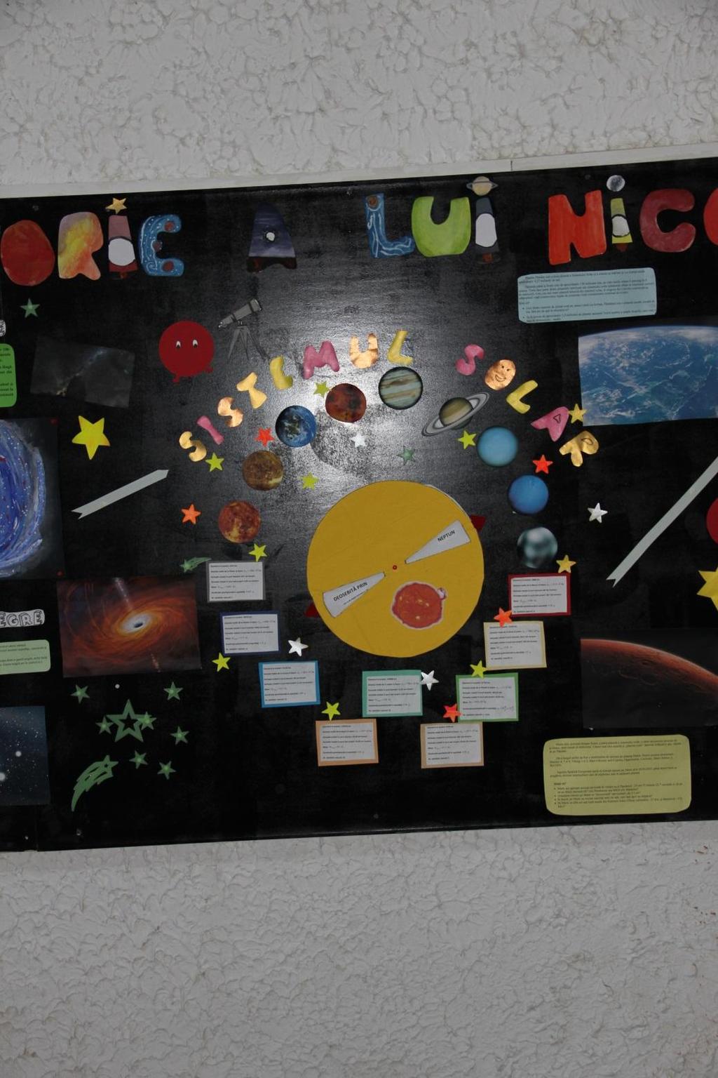 Acest sector este unul interactiv, cu informații despre Sistemul Solar și fiecare planetă în parte.