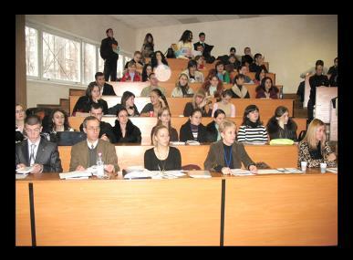 Conferinţa Studențească Impactul conflictelor asupra sistemului de securitate internaţională Perioada: 7 decembrie, 2007 Co-organizatori: Universitatea de Stat din Moldova, Facultatea Relații