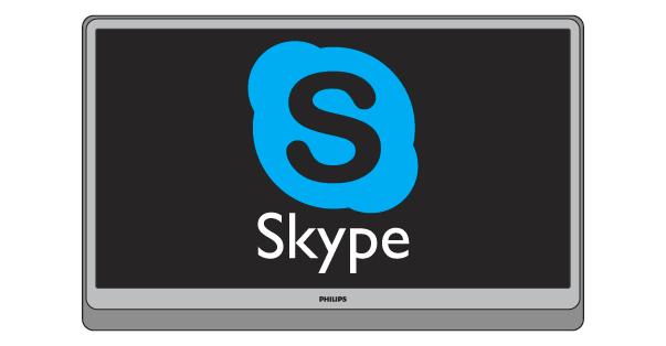 6 Skype 6.1 Ce este Skype? Cu Skype, pute!i efectua gratuit apeluri video cu ajutorul televizorului. Pute!i apela "i v# pute!i vedea prietenii din orice parte a lumii. Conversa!i cu prietenii dvs.