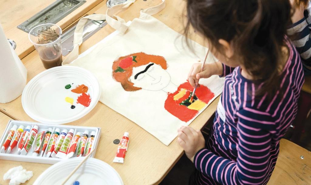 EDUCAȚIE PRIN ARTĂ ȘI LUCRU ÎN ECHIPĂ Introducerea activităților artistice în programul zilnic de studiu al copiilor sau adaptarea tehnicilor împrumutate din artă pentru predare dau rezultate