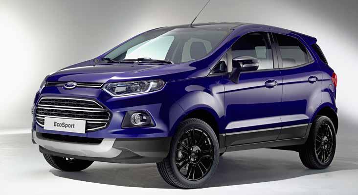 Noutăți - Ford EcoSport primește îmbunătățiri Ford a anunțat o serie de modificări pentru SUV-ul EcoSport, deși acesta a fost lansat pe piața europeană de numai doi ani.