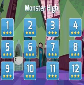 3. Monster High Aplicatia Monster High pune la dispoziţie 20 de niveluri.