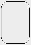 354 Manual de Informatică pentru clasa a XII-a drawroundrect(int x,int y,int latime, int inaltime,int lat,int inal) - desenează un dreptunghi care are colţurile rotunjite, (vedeţi figura alăturată).