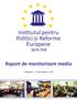 Raport de monitorizare media 1 ianuarie - 31 decembrie 2018