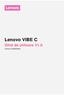 Lenovo VIBE C Ghid de utilizare V1.0 Lenovo A2020a40