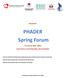 Simpozion PHADER Spring Forum 2-3 martie 2018, SIBIU Universitatea Lucian Blaga Sibiu, Sala Aula Magna Functia si disfunctia ventriculului stang la pa