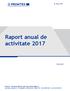 Raport anual de activitate 2017