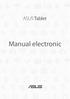 ASUS Tablet. Manual electronic