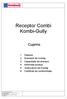 Receptor Combi Kombi-Gully Cuprins 1 Desene 2 Exemple de montaj 3 Capacitate de drenare 4 Informații produs 5 Instrucțiuni de montaj 6 Certificat de c